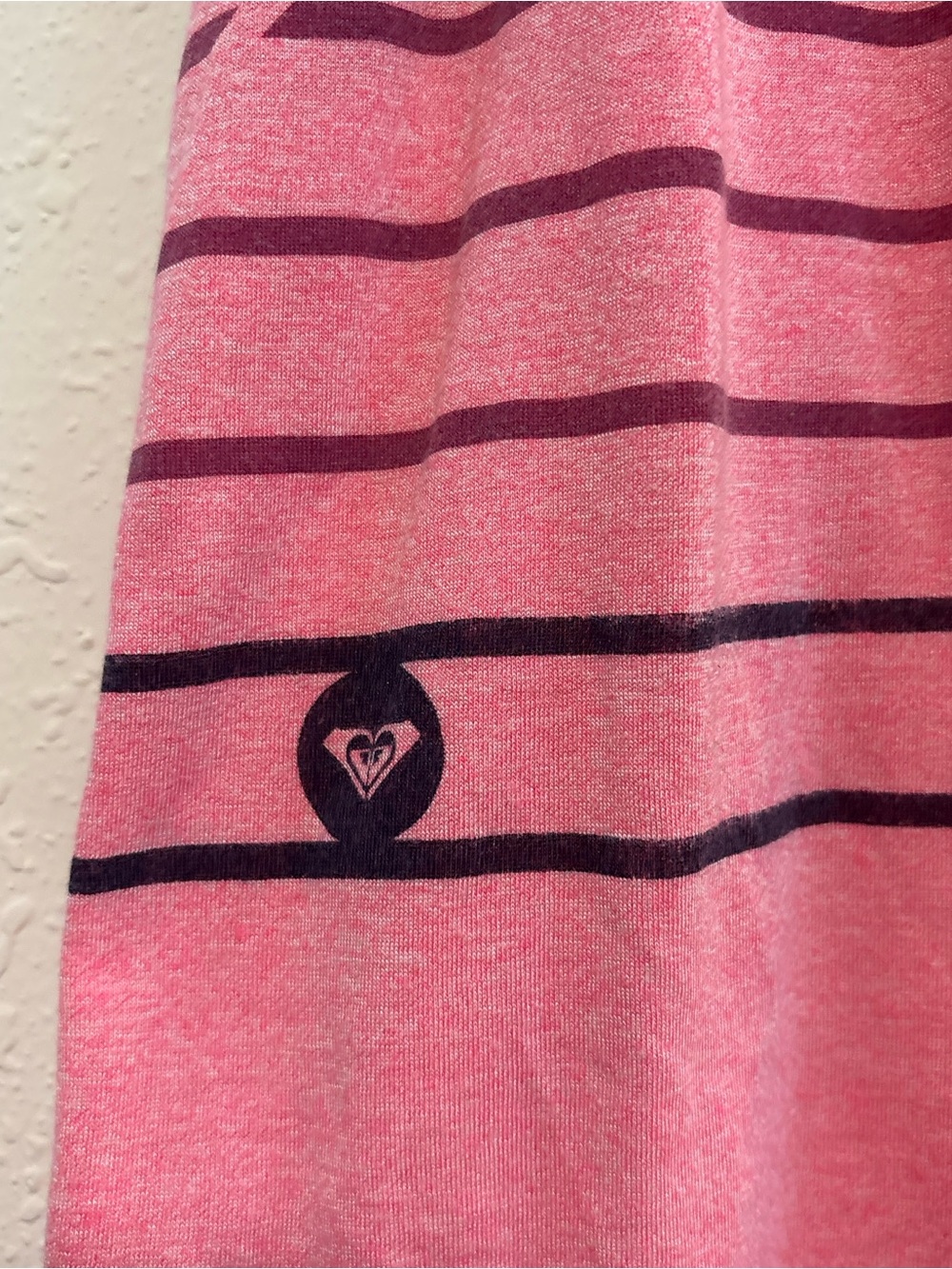 Y2K Roxy Preppy Pink Striped Racerback Tank Top💕 - Picture 3 of 5